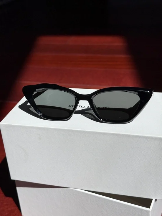 Gentle Monster Black Terra Cotta Sunglasses - Picture 7 of 10